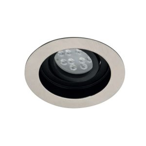 Jupiter Hareketli Spot JH638 Saten Nikel&Siyah