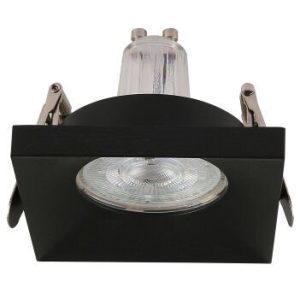 Jupiter Siyah Boş Kasa Sıva Altı Spot JH721 S