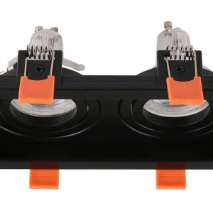 Jupiter  Beyaz 2li Haraketli Boş Spot GU10 Duy JH840 S