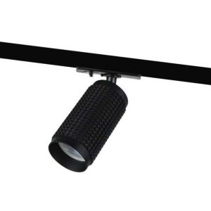 Jupiter Siyah Monofaze Boş Ray Spot JR659 S