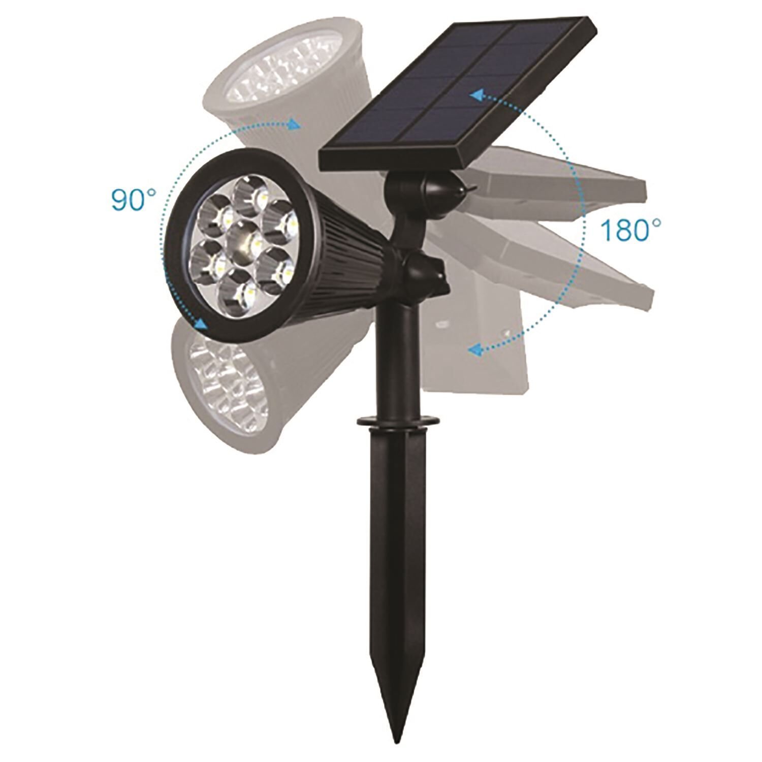 Global K2 Kba746 Solar Enerjili Bahçe Armatürü 7W Amber