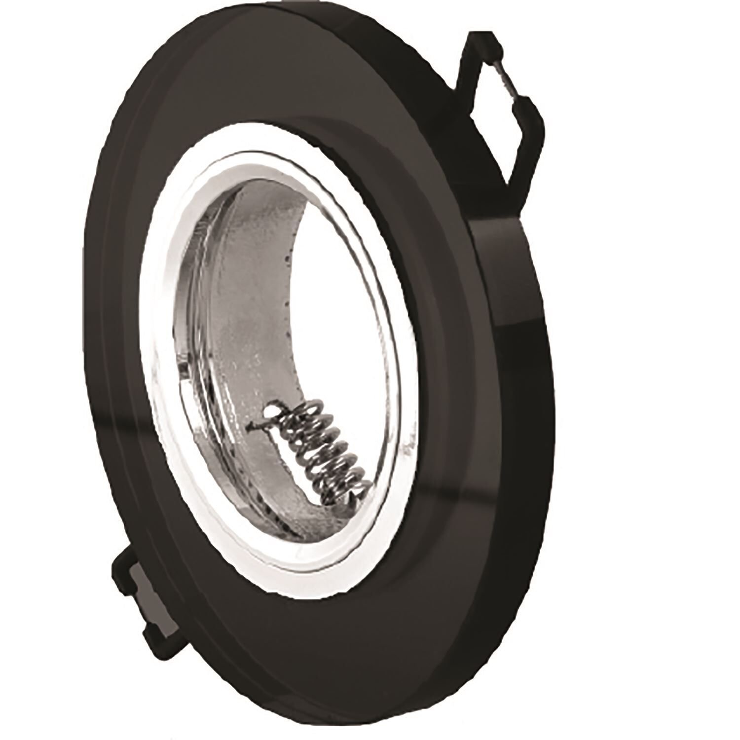 Global K2 Kda823 Mercan Yuvarlak Cam Spot Siyah