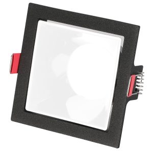 Global K2  Kda837 Kare Plastik Spot Siyah*Beyaz