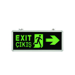 Global K2 
 Kexıt101 Exit Acil Çıkış Armatür Led Yan