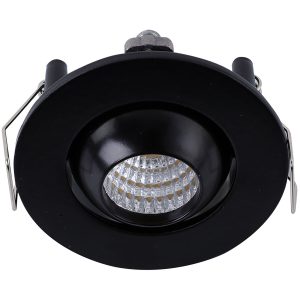 Global K2 
 Kls519 Yıldız Ledli Spot 3W Siyah-Mavi