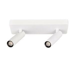 Jupiter Beyaz & Siyah 3000K Gün Işığı 2x3W 2’li Rozanslı Sıva Üstü Spot LC508 B&S