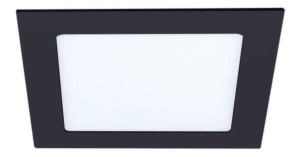 Jupiter Siyah 24W Slim Led Panel Armatür 6500K Beyaz Işık LD456 S865