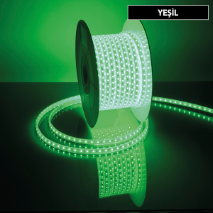 Jupiter Yeşil Işık 220 V İç/Dış Mekan Şerit LED LE221 Y