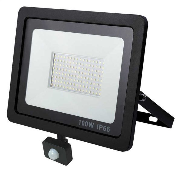 Jupiter 6500K Beyaz Işık 100W Sensörlü Led Projektör LP101 B