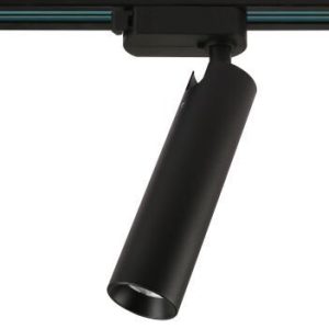 Jupiter 7w Siyah Monofaze Soketli  3000K LED Ray Spot LR659 S