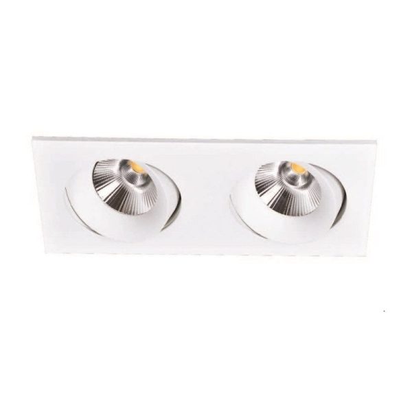 Jupiter 2’li Hareketli LED Spot  Beyaz LS442