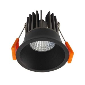 Jupiter 7w Siyah Sabit LED Spot (3000K) LS557 S