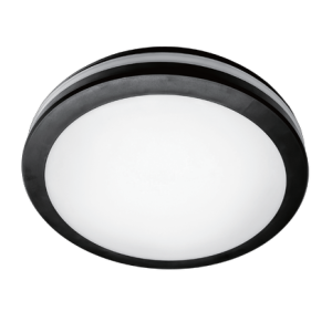 Jupiter Siyah Bahçe Tavan Armatürü LW300