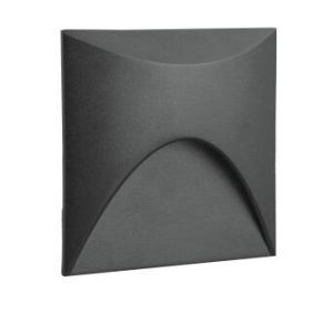 Jupiter 3w Siyah LED 3000K Duvar Armatürü LW775 S