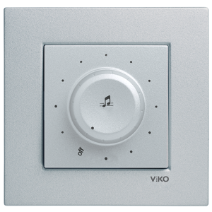 Viko Artline Novella Trafolu Acil Anonslu Müzik Yayın Anahtarı (Çerçeve Hariç)