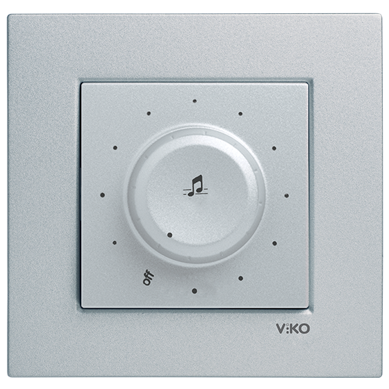 Viko Artline Novella Trafolu Acil Anonslu Müzik Yayın Anahtarı (Çerçeve Hariç)