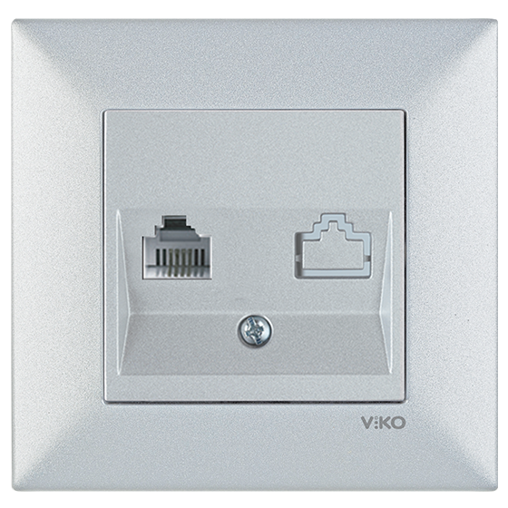 Viko Artline Trenda Numeris Telefon Prizi (cat3) (Çerçeve Hariç)