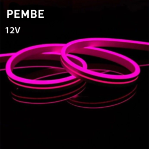 Cata 12V Pembe Neon Led CT-4555P