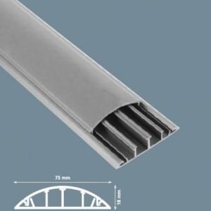 Mutlusan Balık Sırtı Kanal Zemin İçin 75x18mm