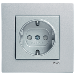 Viko Artline Novella Çocuk Korumalı Topraklı Priz (Çerçeve Hariç)