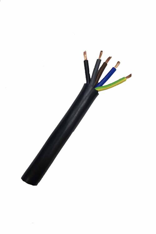 Prysmian 5x10mm TTR Siyah Kablo - H05VV-F