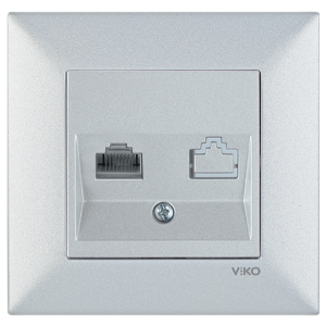 Viko Artline Trenda Tekli Data Prizi (RJ45 CAT6) (Çerçeve Hariç)