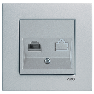 Viko Artline Novella Tekli Data Prizi (RJ45 CAT5E) (Çerçeve Hariç)