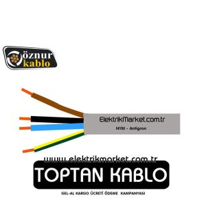 Öznur Kablo 4x6 mm NYM (Antigron)