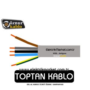Öznur Kablo 5x2,5 mm NYM (Antigron)