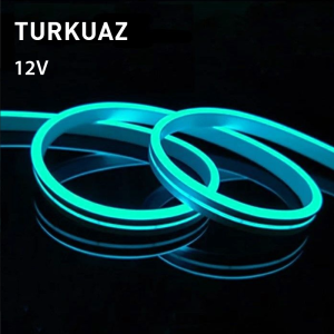 Cata 12V Turkuaz Neon Led CT-4555T