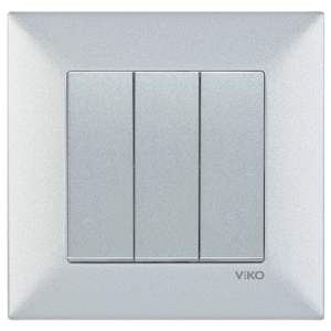 Viko Artline Trenda Üçlü Anahtar (Çerçeve Hariç)