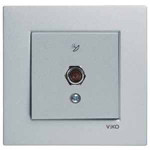 Viko Artline Novella Uydu Prizi F Konnektörlü Sonlu (Çerçeve Hariç)